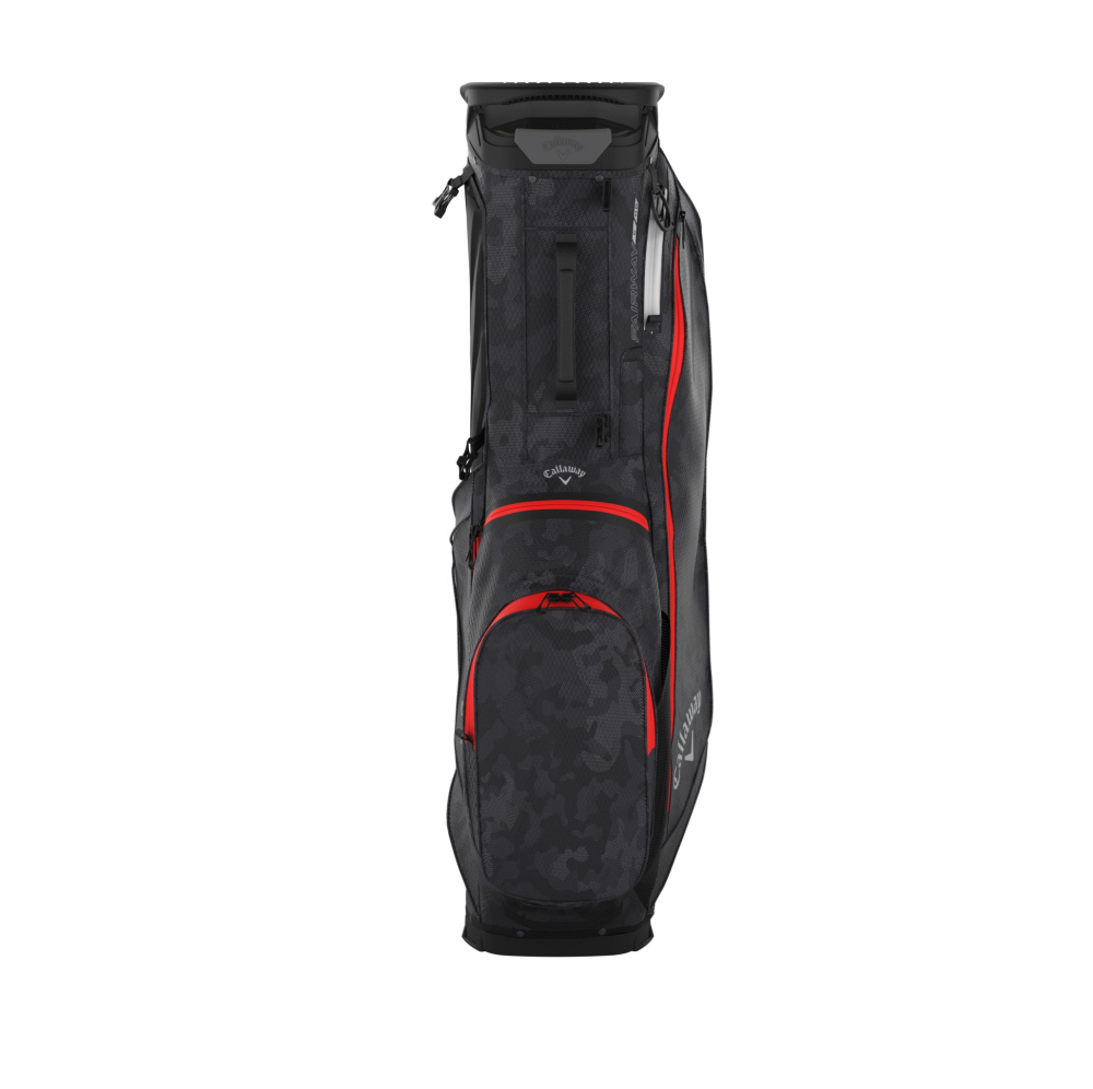 Callaway Fairway C HD (HyperDry) Standbag 2026 - Graphite/Desert Camo/Red