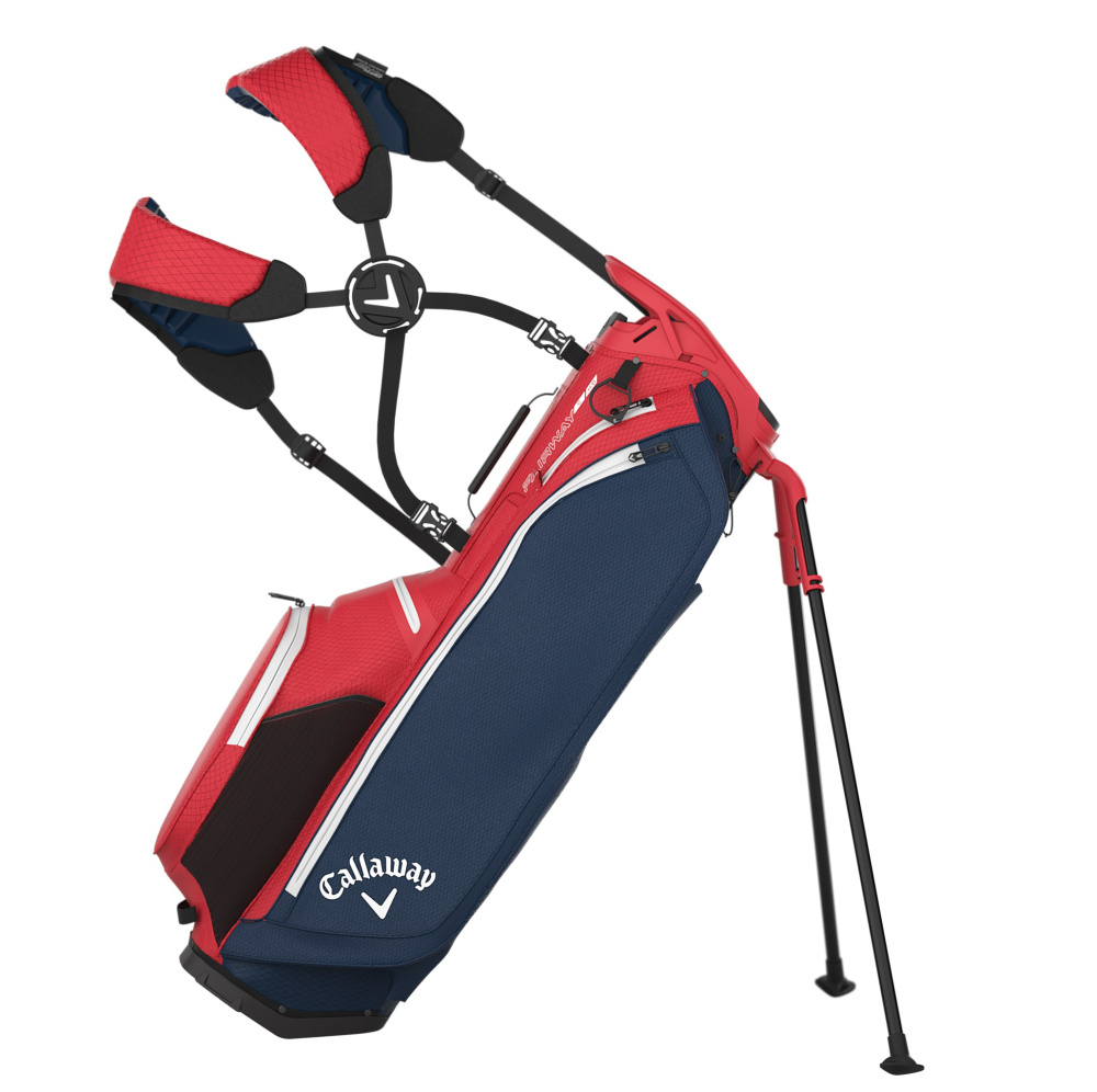 Callaway Fairway C HD (HyperDry) Standbag 2026 - Red/White/Navy