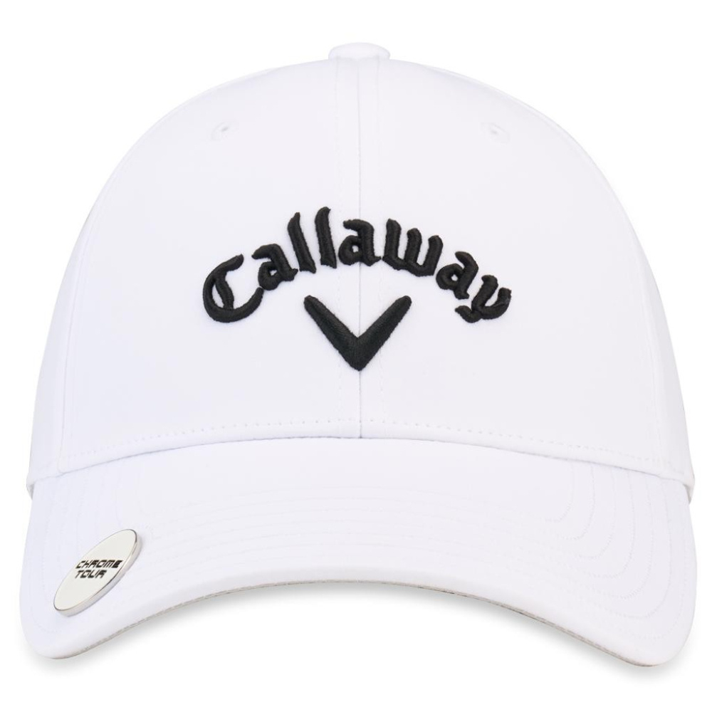 Callaway Stitch Magnet Cap 2026 - White/Black