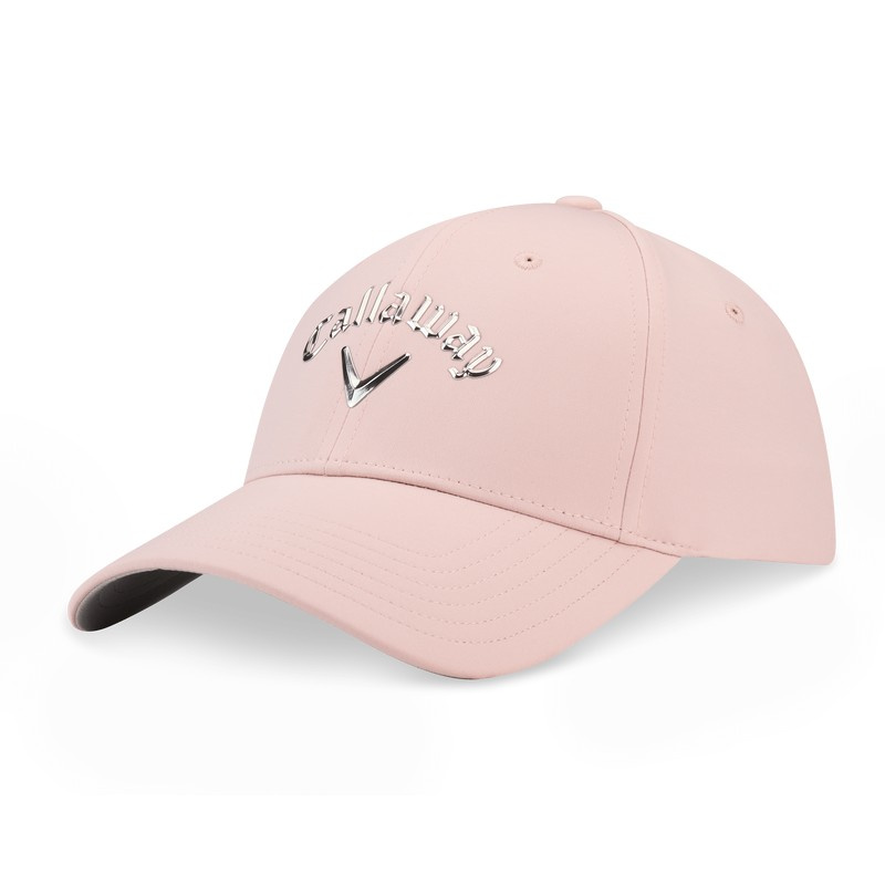 Callaway Womens Liquid Metal Cap - Pink/Silver