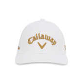 Callaway Tour Authentic Performance Pro Cap 2026 - White/Gold Callaway Tour Authentic Performance Pro Cap 2026 - White/Gold