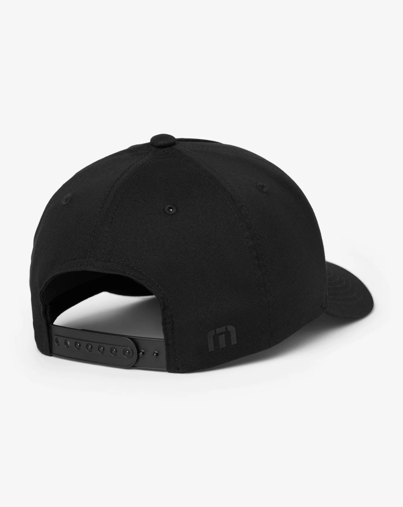 Travis Mathew Beverage Cart Snapback Hat - Black