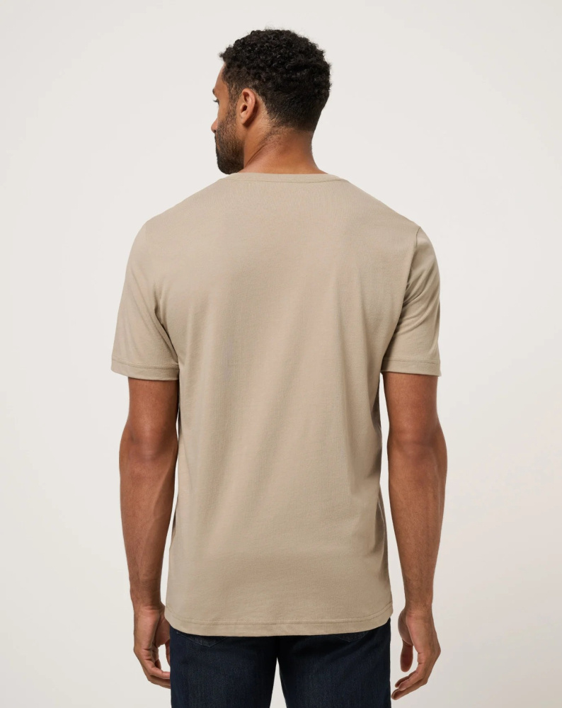 Travis Mathew Mens Gate Crasher Tee - Weathered Teak