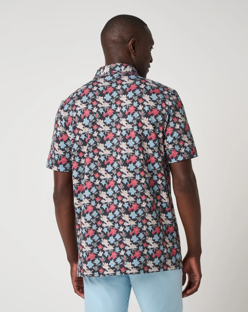 Travis Mathew Mens Fairway Fit Polo - Black