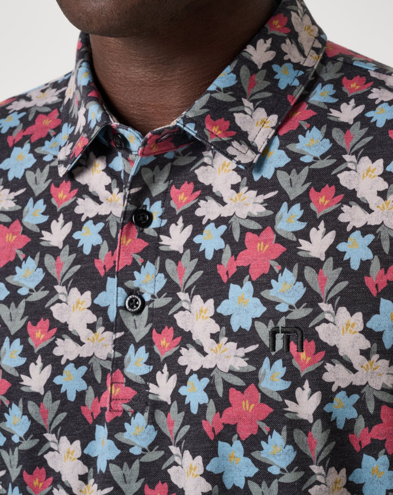 Travis Mathew Mens Fairway Fit Polo - Black