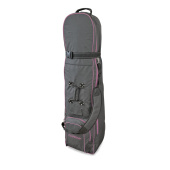 Golfgear Travelcover with Wheels - Grey/Pink Golfgear Travelcover with Wheels - Grey/Pink