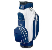 Motocaddy Dry-Series Waterproof Cartbag 2025 - White/Navy Motocaddy Dry-Series Waterproof Cartbag 2025 - White/Navy