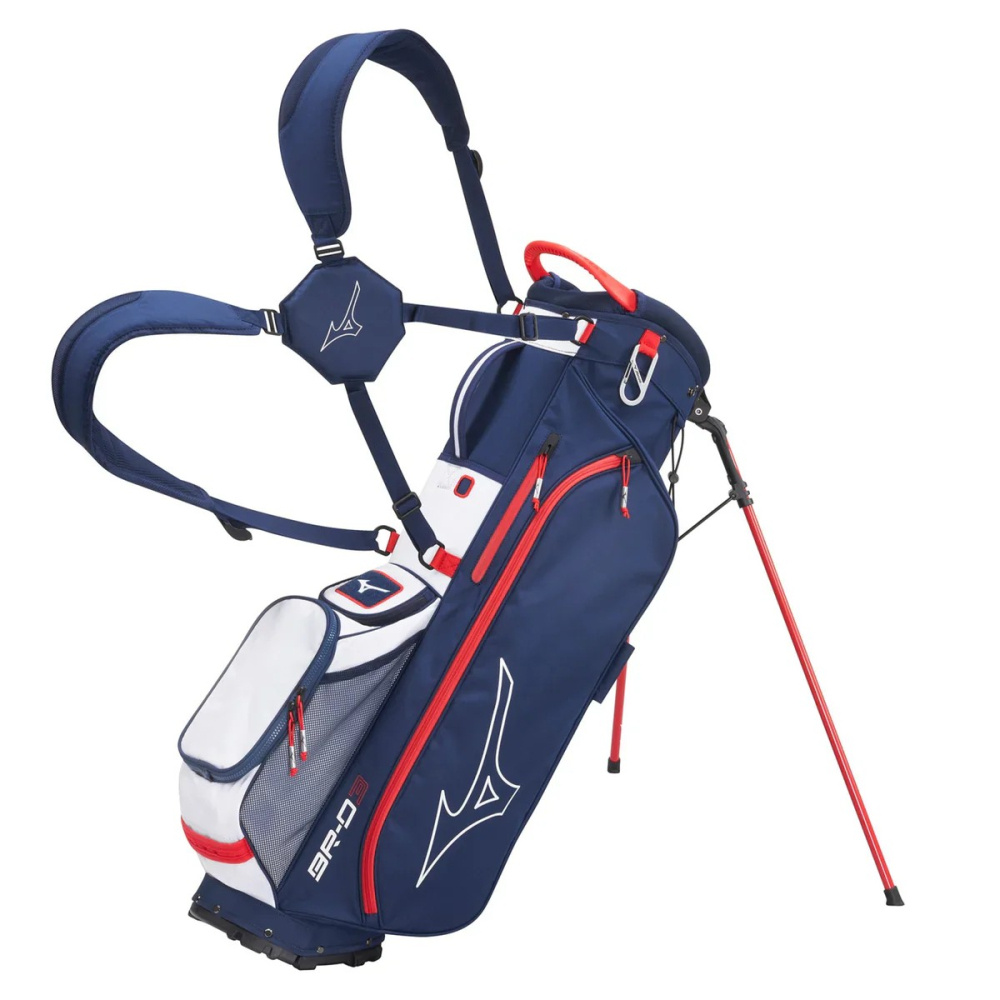 Mizuno BR-D3 Standbag - Navy/Red