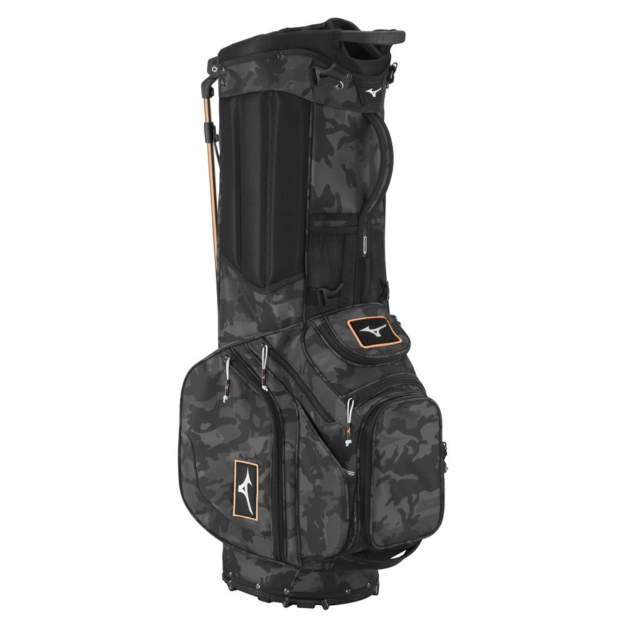 Mizuno BR-DX Standbag - Black Camo/Copper