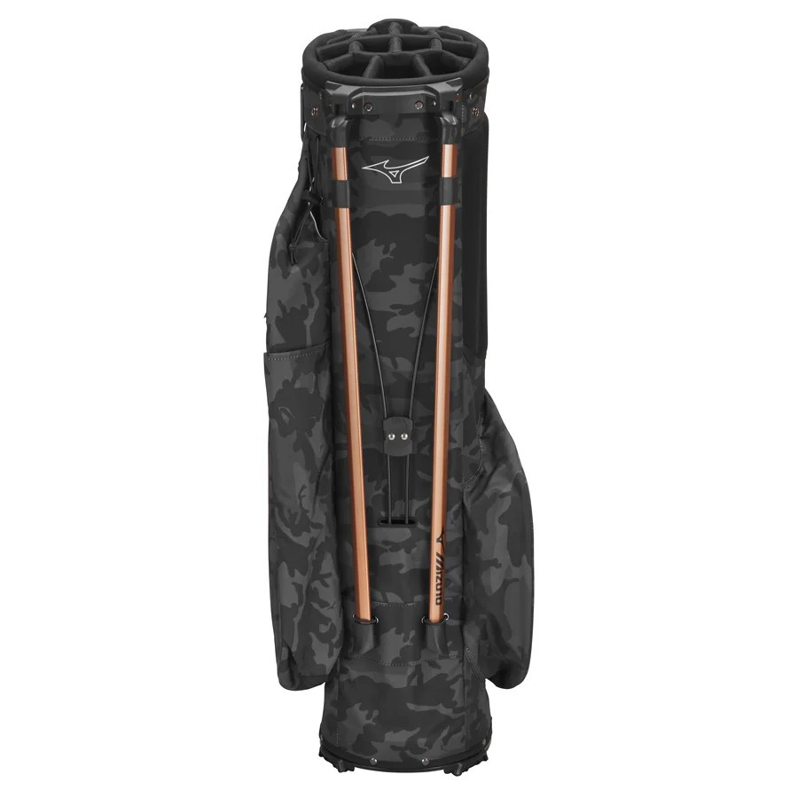Mizuno BR-DX Standbag - Black Camo/Copper