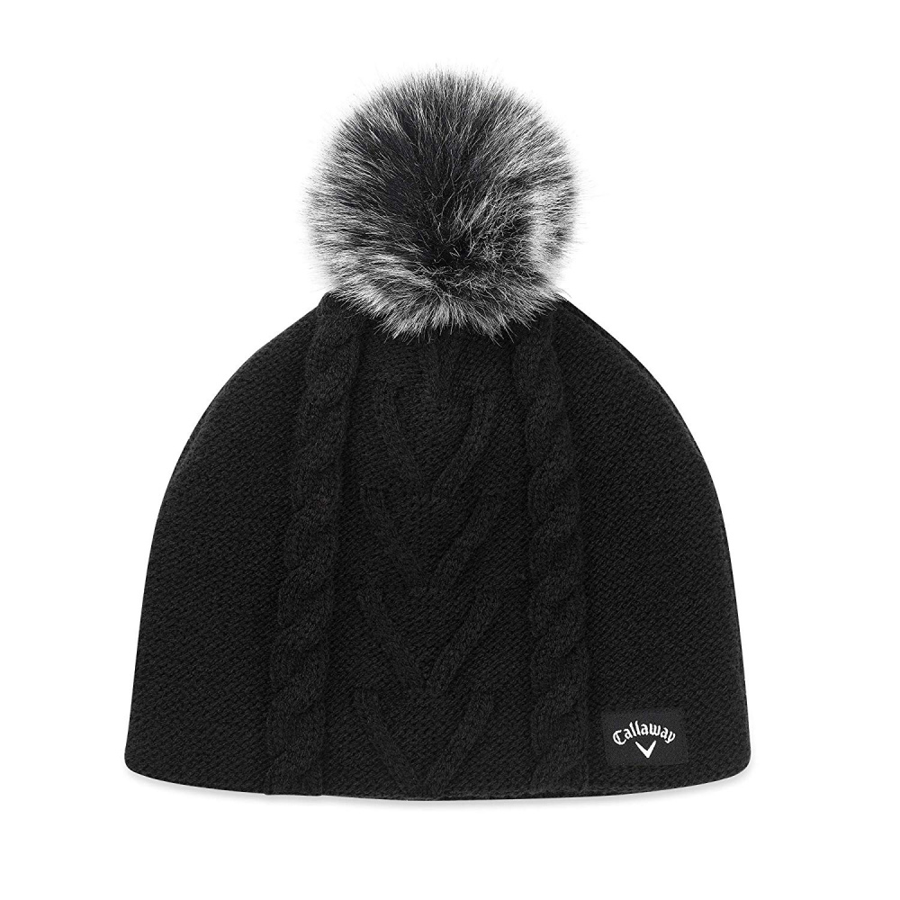 Callaway Womens Pom Pom Beanie 2019 - Black