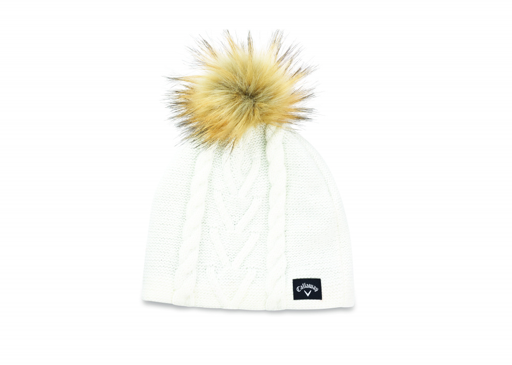 Callaway Womens Pom Pom Beanie 2019 - Cream