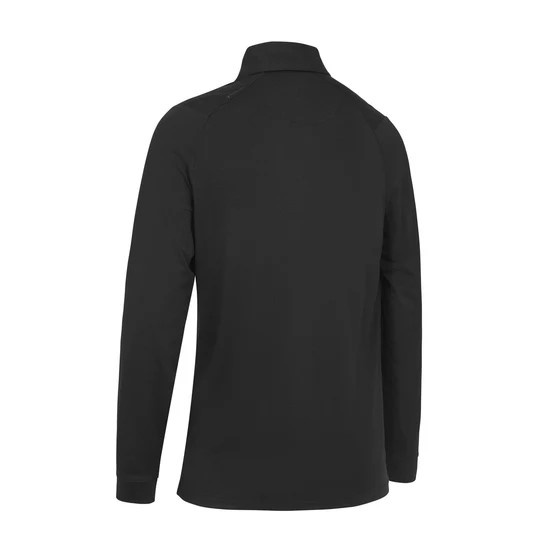 Callaway Mens Long Sleeve Performance Polo - Caviar