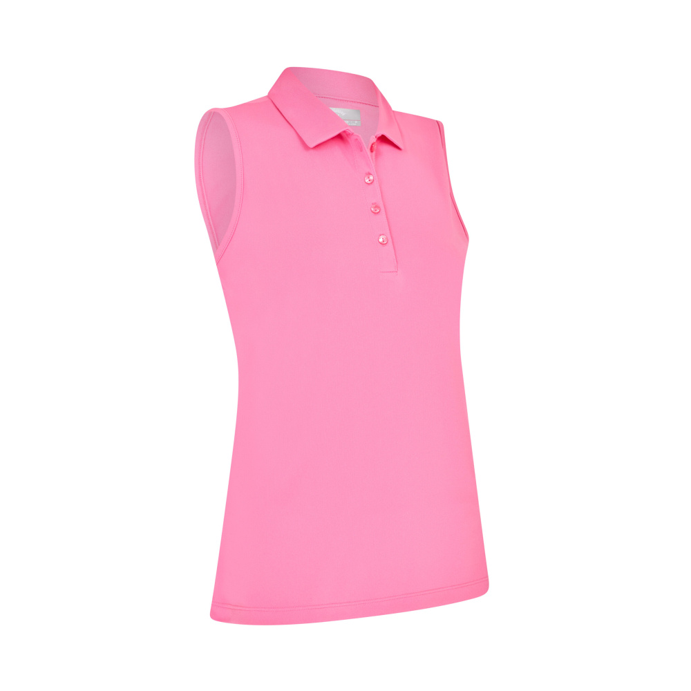 Callaway Womens Tournament SL Polo - Cheeky Pink
