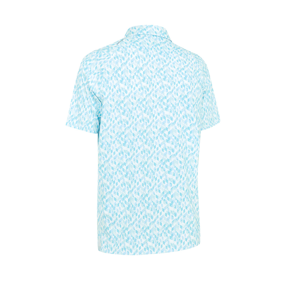 Callaway Mens Kaleidoscop Chev Polo - Arctic Paradise
