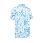 Callaway Mens Crab Novelty Polo - Bright White Callaway Mens Crab Novelty Polo - Bright White