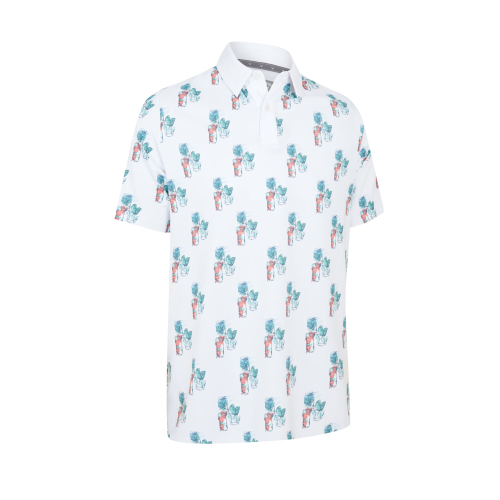Callaway Mens 19th Hole Polo - Bright White