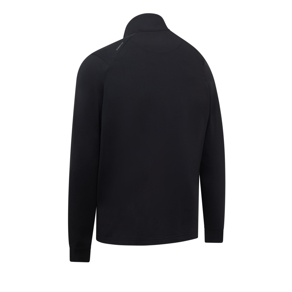 Callaway Mens Team Pullover LS 1/4-zip - Caviar