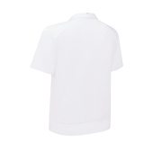 Callaway Womens Waist Length Mesh Detail Polo - Brilliant White Callaway Womens Waist Length Mesh Detail Polo - Brilliant White
