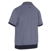 Callaway Womens Scarf Geo Printed Polo - Peacoat Callaway Womens Scarf Geo Printed Polo - Peacoat