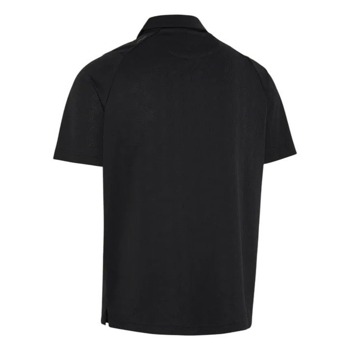 Callaway Odyssey Ventilated Jacquard Polo Shirt - Caviar