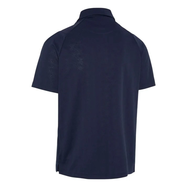 Callaway Odyssey Ventilated Jacquard Polo Shirt - Peacoat