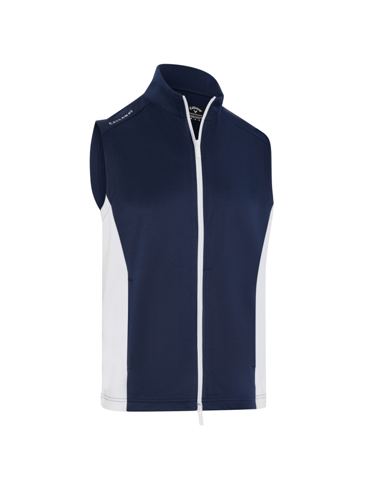 Callaway High Gauge Full Zip Vest - Peacoat