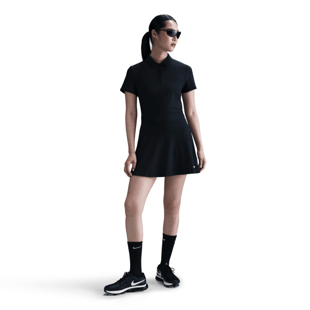 Nike Womens Dri-Fit Victory SS Polo - Black