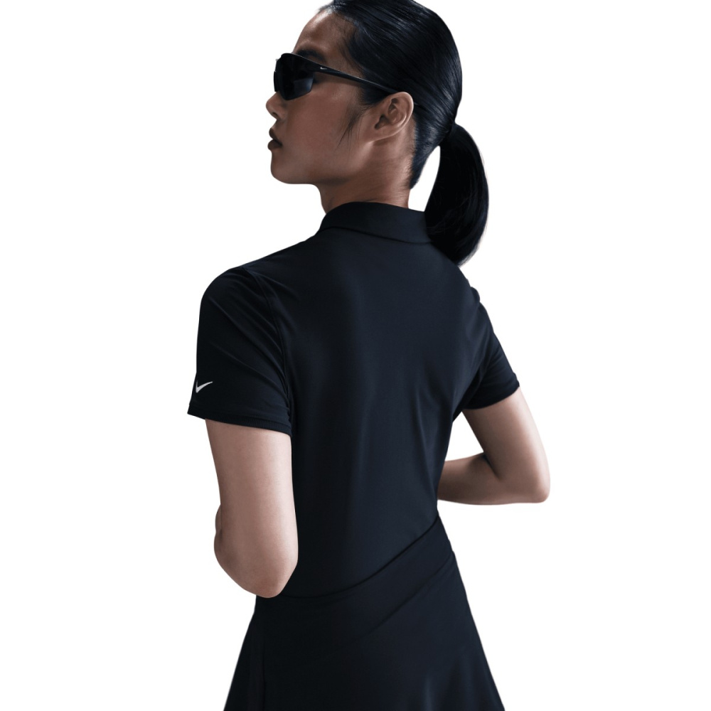 Nike Womens Dri-Fit Victory SS Polo - Black