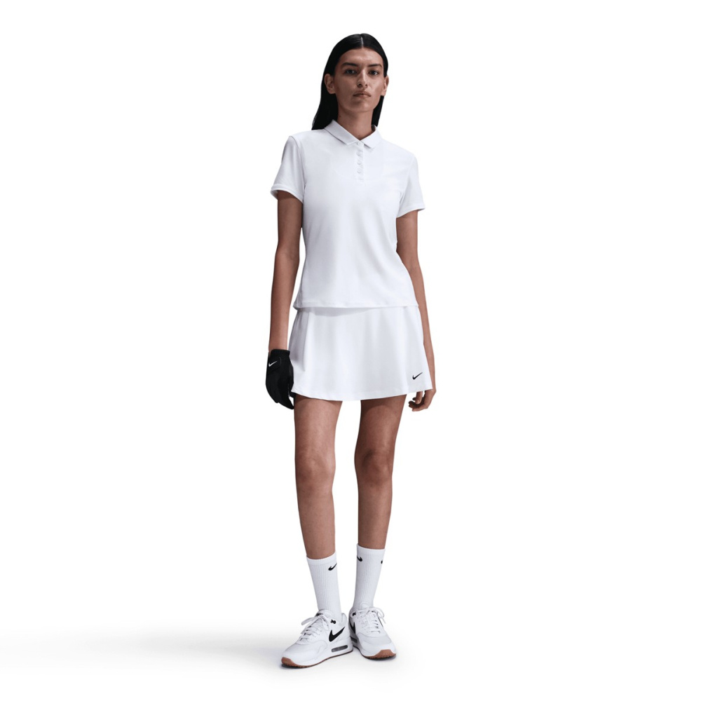 Nike Womens Dri-Fit Victory SS Polo - White
