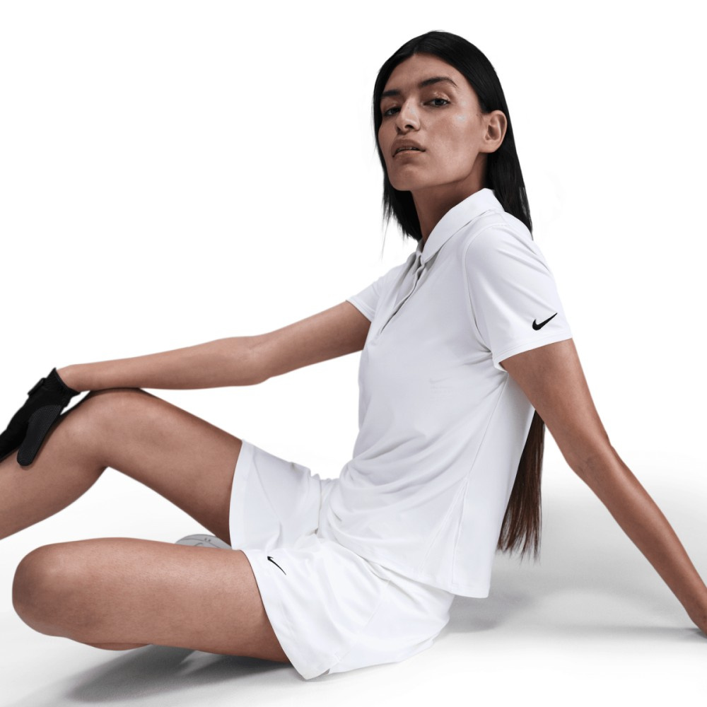 Nike Womens Dri-Fit Victory SS Polo - White