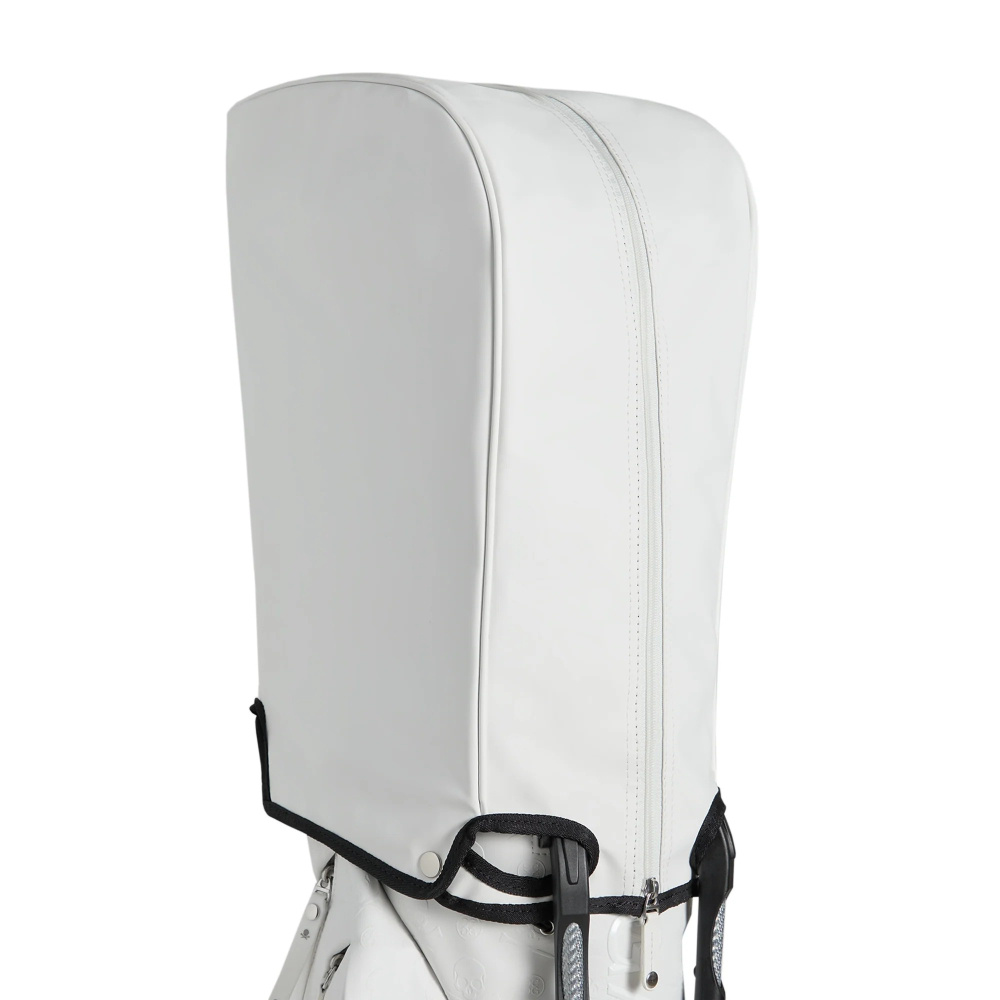 G/Fore Daytona Embossed Skull & Tees Standbag - Snow