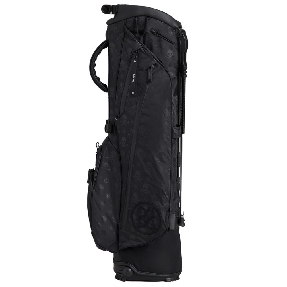 G/Fore Cordura Ripstop Printed Skull & Tees Standbag - Onyx