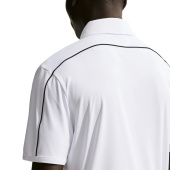 Nike Mens Par 5 Solid Polo Shirt - White Nike Mens Par 5 Solid Polo Shirt - White