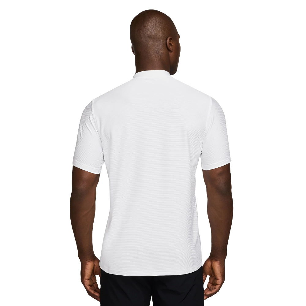 Nike Mens Dri-Fit Velocity Blade Polo Shirt - White