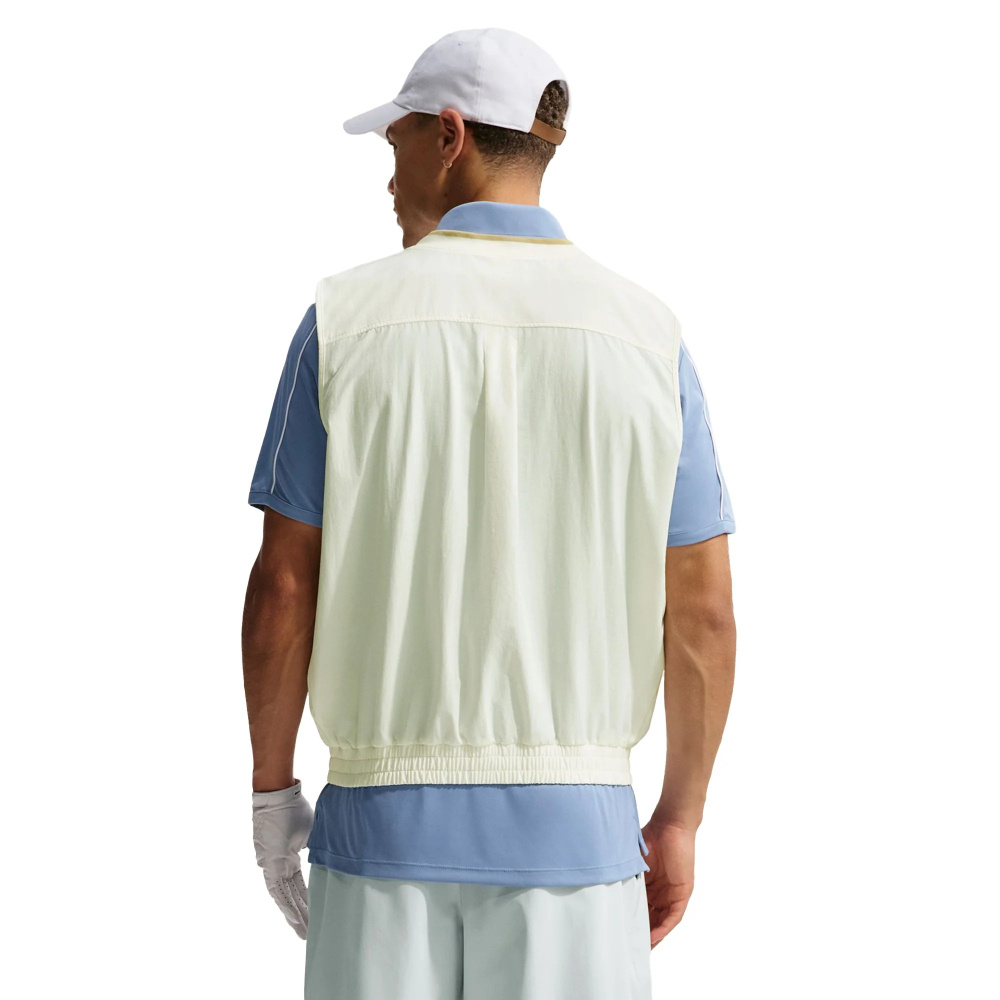 Nike Mens Dri-Fit Fairway Fresh Wind Vest - Sail/Limestone