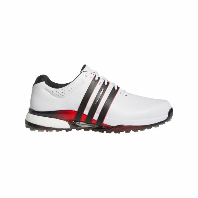 Adidas Mens Tour360 Spikeless 2025 - White/Black/Lucid Red