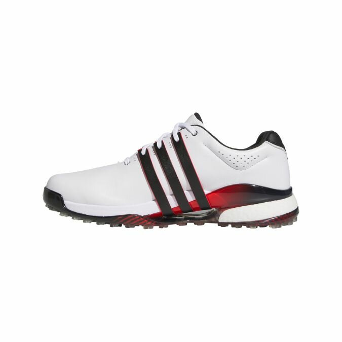 Adidas Mens Tour360 Spikeless 2025 - White/Black/Lucid Red
