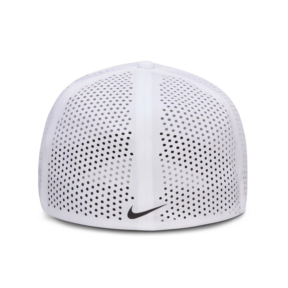 NIke Dri-FIT ADV SwooshFlex Structured Golf Cap - White