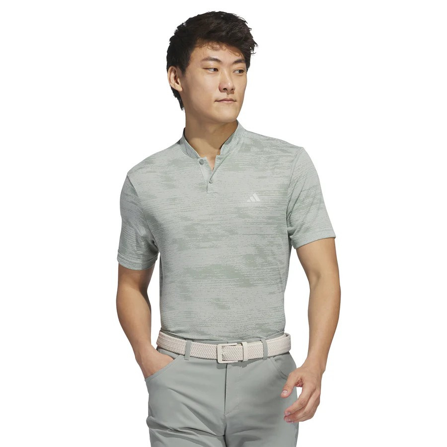 Adidas Mens Ultimate365 Sport Collar Polo - Silver Green
