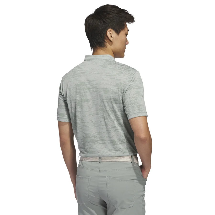 Adidas Mens Ultimate365 Sport Collar Polo - Silver Green
