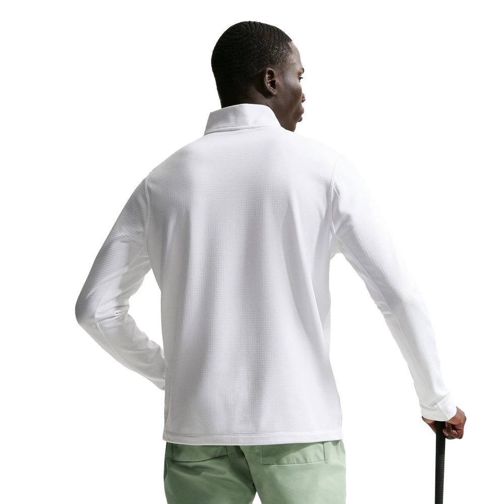 Nike Mens Therma-FIT Velocity Half Zip Sweater - White