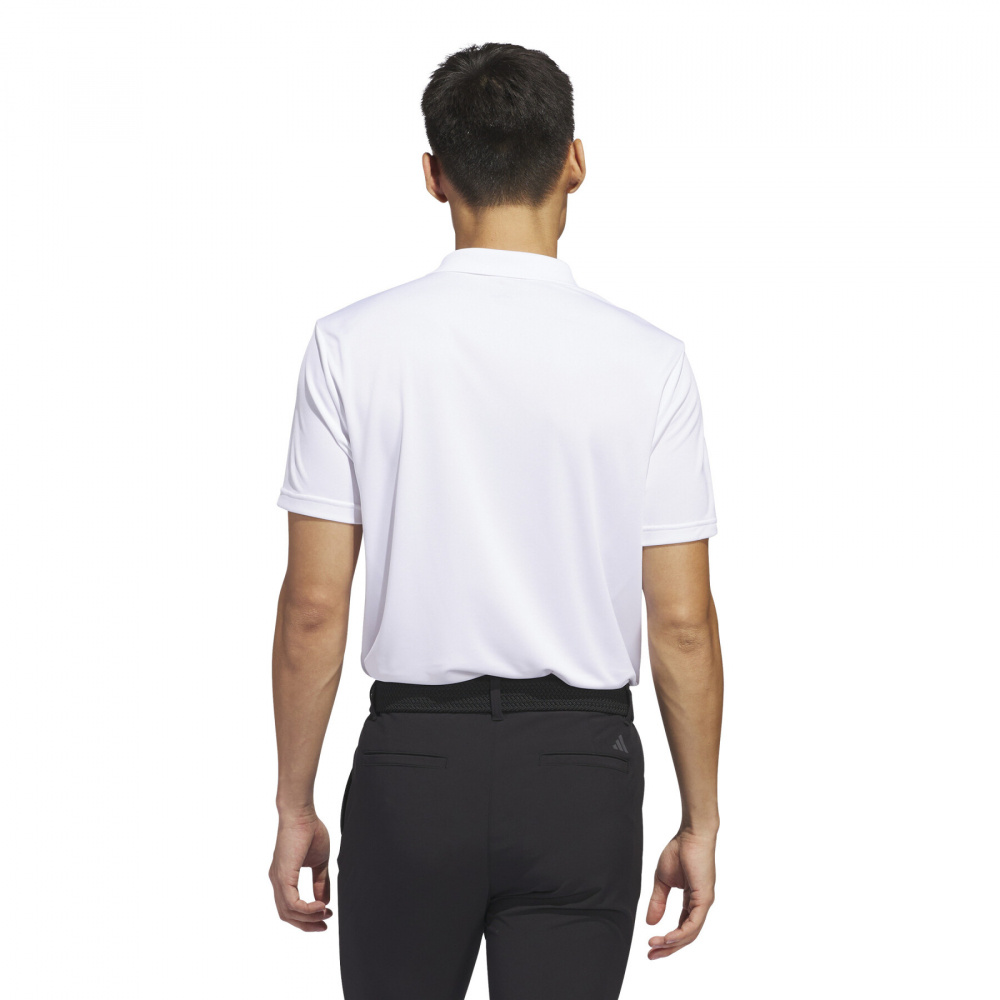Adidas Mens Performance Polo - White
