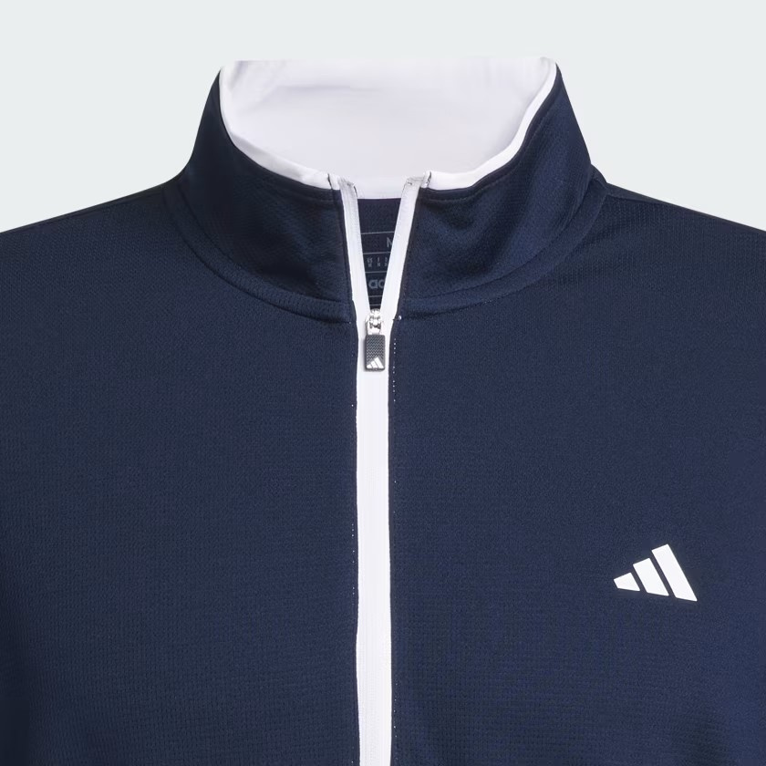 Adidas Mens Lightweight 1/2-Zip - Navy