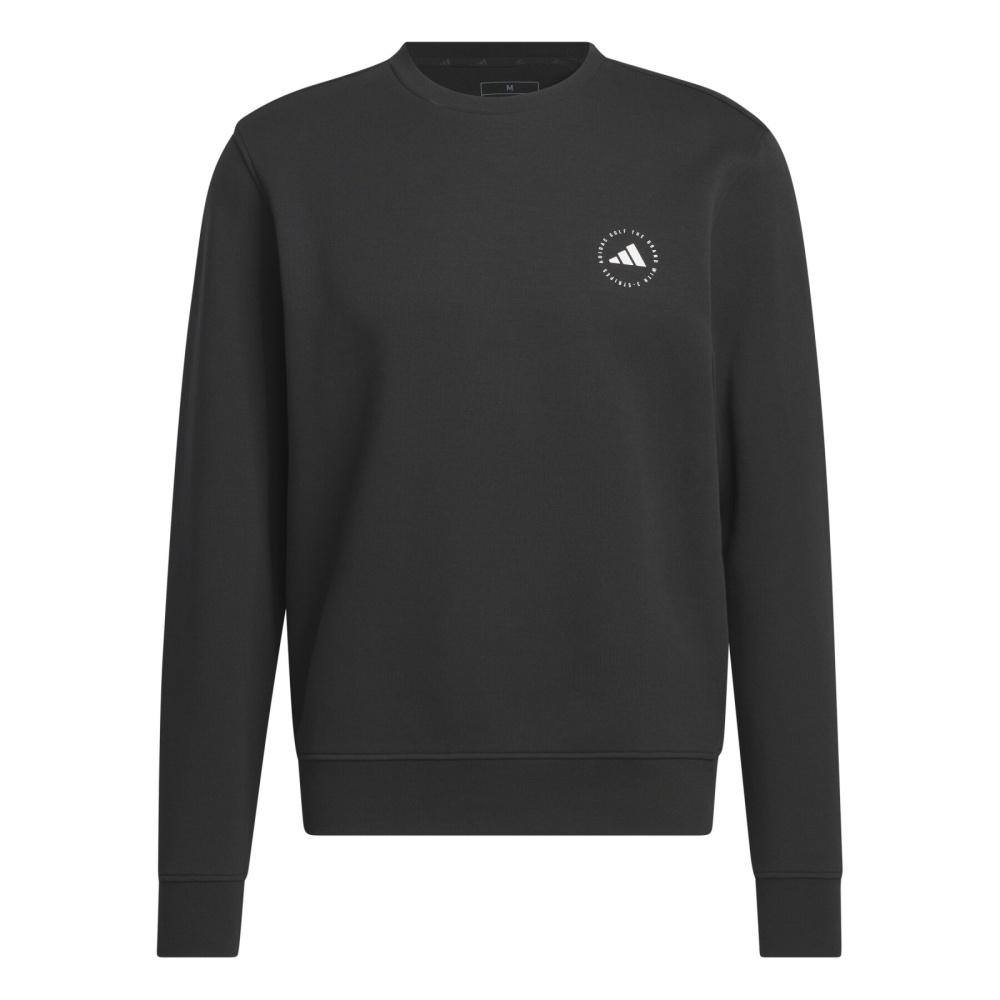 Adidas Mens Core Crew Sweatshirt - Black
