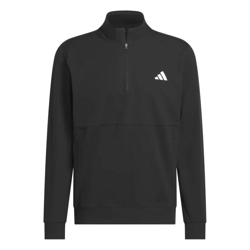 Adidas Mens Tour 1/4 Zip - Black