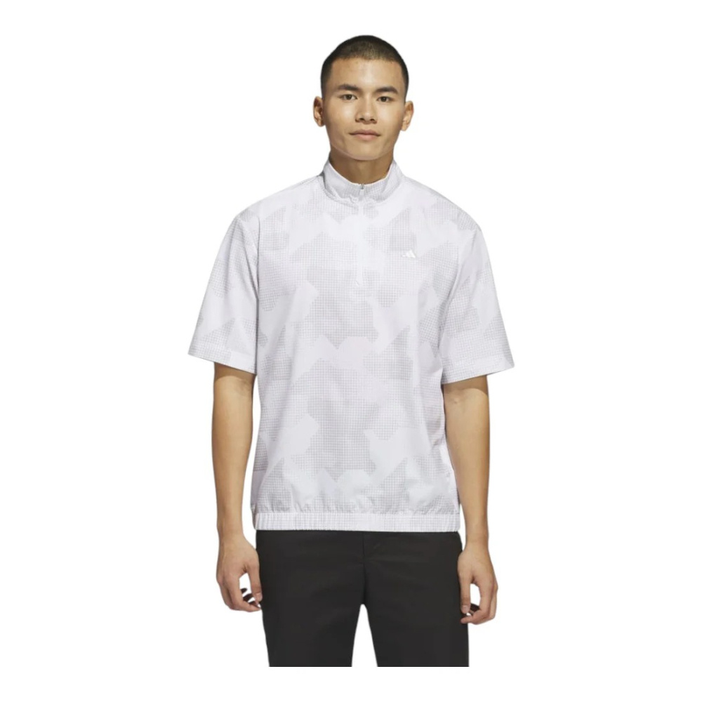 Adidas Mens Go-To DWR SS 1/2 Zip - White