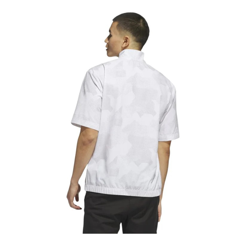 Adidas Mens Go-To DWR SS 1/2 Zip - White