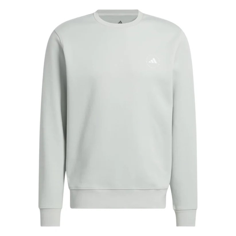 Adidas Mens Core Crew Sweatshirt - Wonder Silver