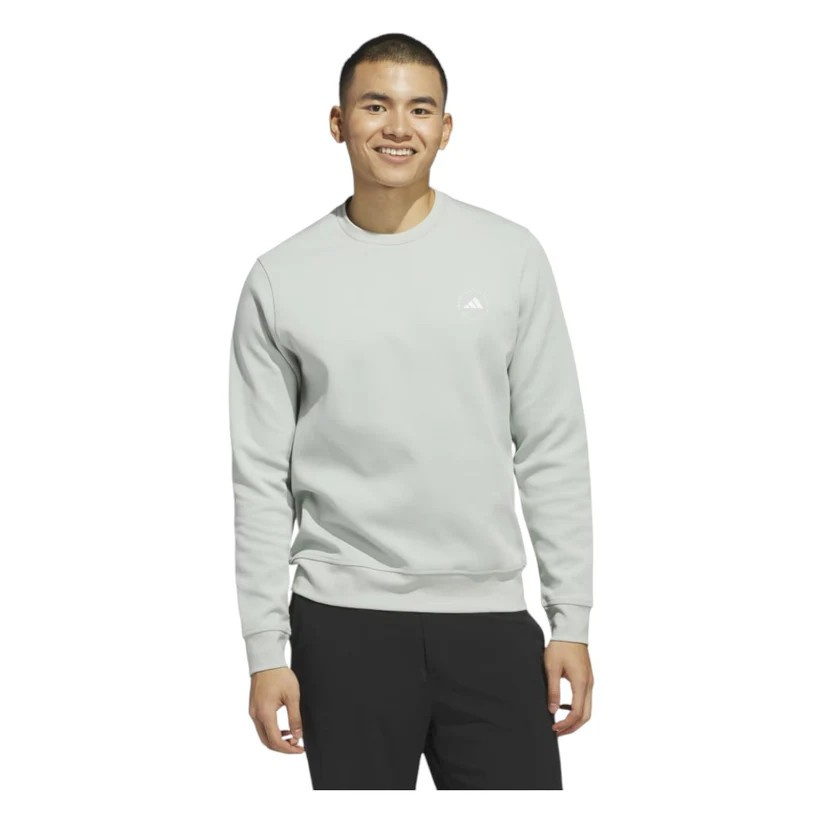 Adidas Mens Core Crew Sweatshirt - Wonder Silver